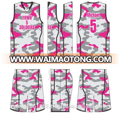 Custom Basketball jersey and short/Custom sublimated basketball uniform